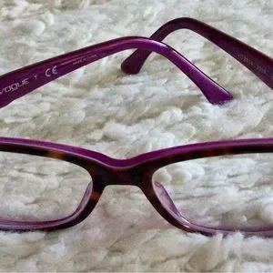 Vintage Art Deco Vogue Eyewear Eyeglasses VO 2814 2019 Tortoise Purple Plum Vogue | Accessories | Vintage Art Deco Vogue Eyewear  main image 3